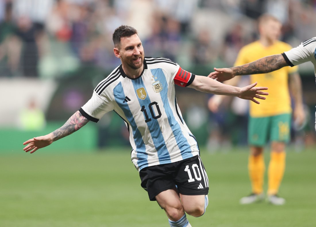 Нападающий сборной Аргентины Месси забил свой самый быстрый гол в карьере